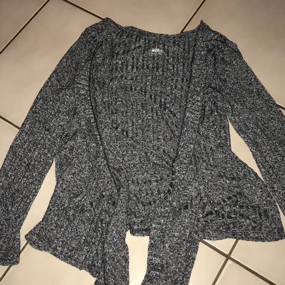 Justice Gray Cardigan Size 12